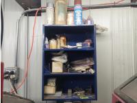 Parts Shelf w/ Misc Lubricants