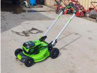 Green Works 21 Inch Cordless Lawn Mower w/ Battery