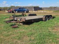 2009 Maxey 20 Ft T/A Flat Deck Trailer