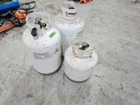 (3) Propane Tanks