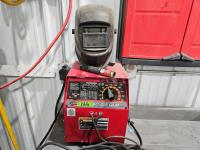 Lincoln AC-225 GLM Welder, Welding Mask, Cables