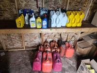 Oil, Jerry Cans, Shop Supplies