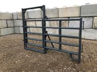 (6) 9 Ft 6 Inch Heavy Duty Panel with 4 Ft Frame Gate