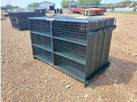 (20) 7 Ft Light Duty 4 Bar Mesh Panels