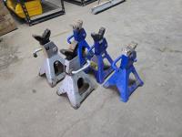 (5) 3 Ton Axle Stands