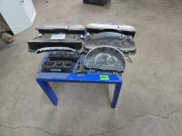 (5) Instrument Clusters, (2) Heater Control Panels & Small Table