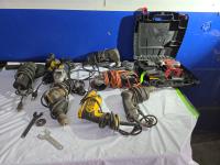 Selection of Corded Power Tools