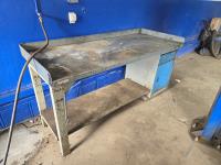 72 Inch Wide Metal Work Bench