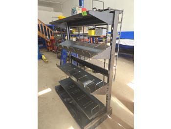 4 Ft Metal Shelf Unit