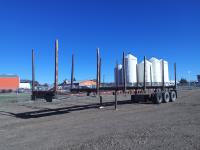 2005 Artic 48 Ft TRI/A Hay Rack Log Trailer