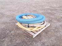 Assortment of Compressor Hoses & 4 Inch Suction Hose