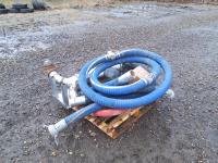 (5) 3 Inch Suction Hose with Fittings (Winter Rated) and Stainless Steel Heat Exchanger