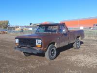 1984 Dodge Ram W-150 4X4 Regular Cab Pickup Truck