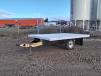 Custombuilt 11 Ft S/A Flat Deck Utility Trailer