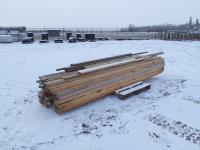 Bundle of 2 X 6 Inch Plained Lumber