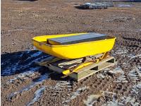 Vintage Snow Sled and Gun Cabinet