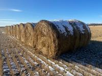 (25) Large Soft Core Wheat Straw Bales