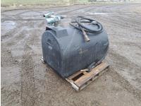 150 Gallon Fuel Tank with Electric Pump and Hose