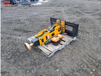 2024 GIYI Skid Steer Post Driver