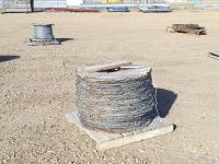 Large Roll of Used Barbed Wire