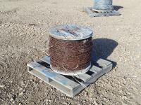 Large Roll of Used Barbed Wire