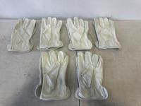 (6) Pairs of Leather Gloves