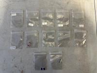 (12) 1 Gram .999 Fine Silver Pieces