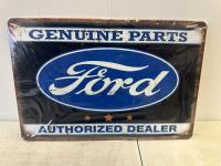 Tin Sign - Genuine Ford Parts