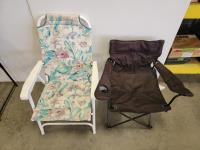 (2) Folding Camping Chairs