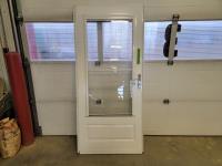 Storm Door with Hardware