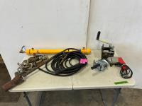 Tiger Torch, Boat Winch, Milwaukee Drill