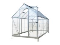 TMG Industrial TMG-GH612 6 Ft X 12 Ft Crystal Clear Greenhouse