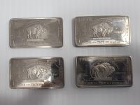 (4) 1 oz. 999 Fine Nickel Bullion