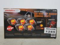 Solidfire LED Black Smoked LED Roof Top Marker Lights