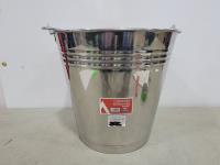 H. Brothers 16L Stainless Steel Bucket