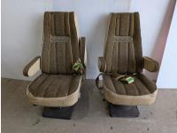 (2) Motorhome Seats