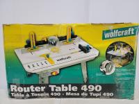 Wolfcraft 490 Router Table