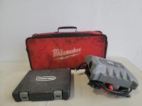 Milwaukee 18V Grease Gun, Pro-Logix Battery Charger and Pro-Point Impact Socket Set