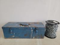 Toolbox with Contents and Qty of Chain