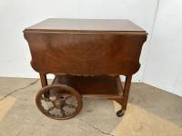 Vintage Wooden Tea Cart