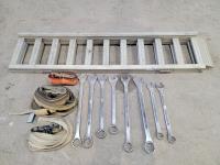 Qty of Combination Wrenches, Ramp and Ratchet Straps