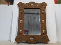 Western Suede Mirror