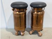 (2) Diary Can Stools