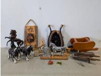 Qty of Horse Decor Items