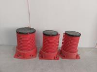 (2) 3MCID and (1) 4MCID 3M Fire Barrier Cast-in Devices For Metal Pipes