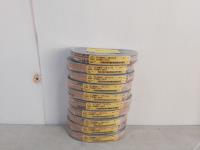 (100) 1/8 Inch X 21 #4 Grade 80 Sanding Belts