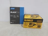 DeWalt 1/4 Sheet Palm Grip Sander Kit and Norton Black Ice 9 Inch X 11 Inch Wet Sanding Paper