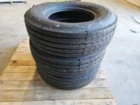 (3) Grizzley 225/75R15 Regroovable Tires