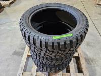 (3) Grizzley 33 X 12.5 X R22 Tires