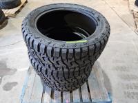 (3) Grizzley 33 X 12.50 X R22 Tires